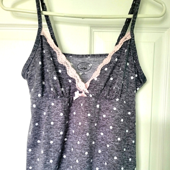 Laura Ashley Women's Polka-Dot Pajamas Set (3 pieces) - Picture 9 of 15